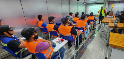 Clealco recebe mais uma Escola Móvel do Senai para aperfeiçoamento profissional exclusivo a colaboradores