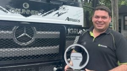Smart Machine da Grunner com a Mercedes-Benz é eleita Truck Innovation Award Latin America 2025