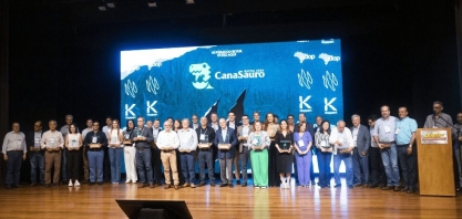 Executivos da Cocal são homenageados no prêmio CanaSauro – safra 2024