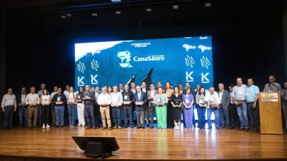 Executivos da Cocal são homenageados no prêmio CanaSauro – safra 2024
