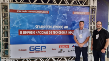 Usina Estiva marca presença em Simpósio sobre novas tecnologias para a indústria