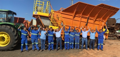 Plantadora flex inova no plantio e garante premiação nacional para Usina Estiva