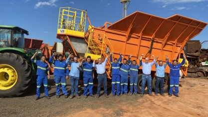 Plantadora flex inova no plantio e garante premiação nacional para Usina Estiva