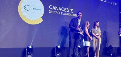 Canaoeste é premiada no Visão Agro por destaque em práticas sustentáveis