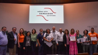 Excelência no Agronegócio e Pesquisa são reconhecidos no Prêmio Apta Semeador do Futuro 2024