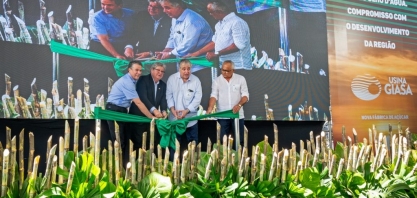 Sindalcool-PB prestigia inauguração da nova fábrica de açúcar