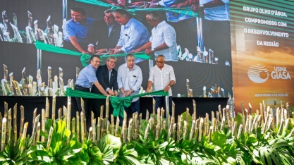 Sindalcool-PB prestigia inauguração da nova fábrica de açúcar