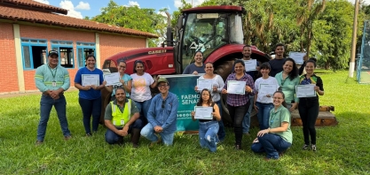 Delta e Senar formam novos profissionais em curso gratuito para a comunidade