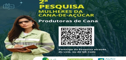 Termina nesta segunda-feira, 21 de janeiro, a 2ª edição da Pesquisa “Mulheres da Cana-de-Açúcar”