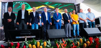 Presidente do Sindaçúcar-AL e vice-presidente da República participam de inauguração da Exygen em Alagoas