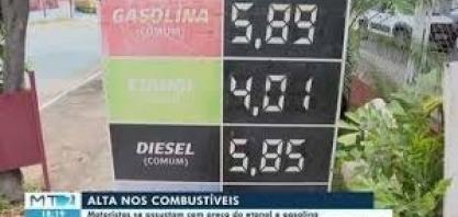 Sindipetróleo aponta motivos para alta nos preços do etanol e da gasolina em MT
