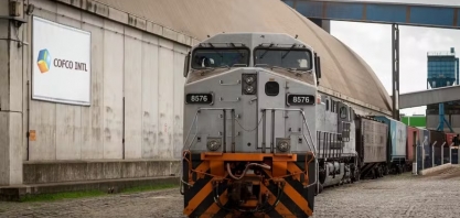 Cofco investe R$ 1,2 bilhão em transporte ferroviário para o agro
