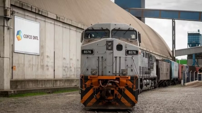 Cofco investe R$ 1,2 bilhão em transporte ferroviário para o agro