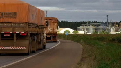 Preço médio do frete rodoviário subiu 2,35% em janeiro