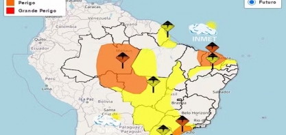 Previsão de chuva forte coloca 12 Estados em alerta; veja quais
