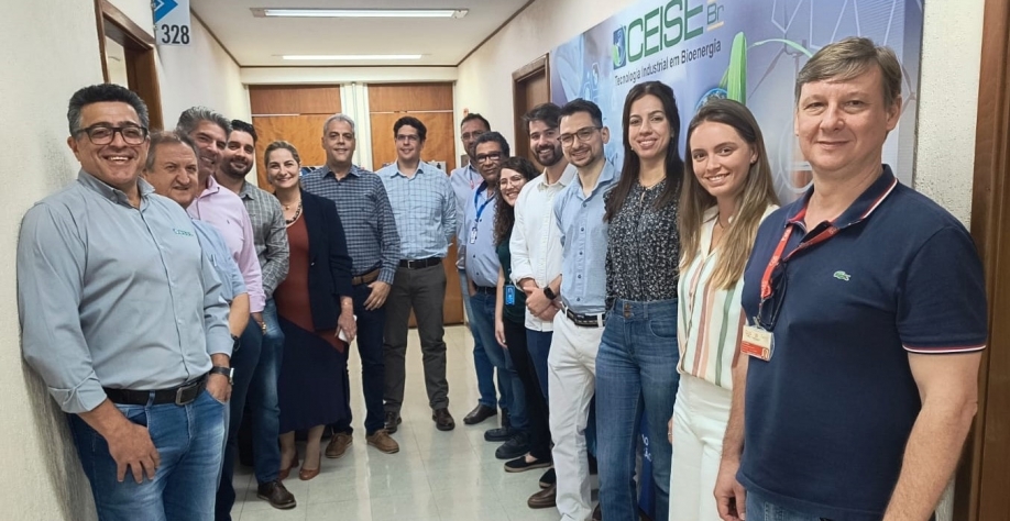 Kickoff na sede da entidade: times CEISE Br, CPL e Markestrat. Foto: divulgação CEISE Br