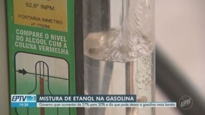 Governo quer aumentar quantidade de etanol na gasolina para deixar combustível mais barato