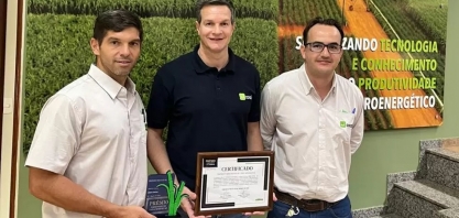 Cocal é premiada pela utilização de variedades modernas de cana-de-açúcar na safra 24/25