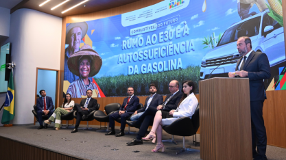 Sindaçúcar-AL marca presença em solenidade de anúncio da adoção do E30