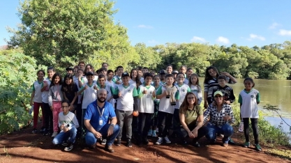 Enersugar participa de ação educativa em comemoração ao Dia Mundial da Água