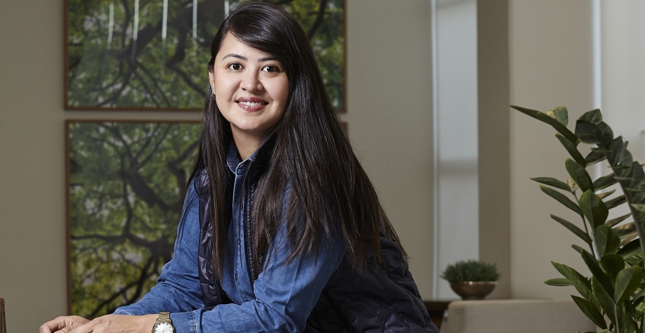 Nathalie trabalha constantemente para se tornar referência técnica para o mercado e para o time de cana da Corteva. Foto: Divulgação Corteva