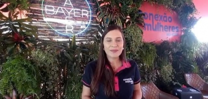 Beatriz Torres, RTV da Bayer, destaca a presença do Conexão Mulheres no Cana Substantivo Feminino