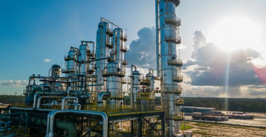 Planta de etanol de milho da Inpasa. Foto: Inpasa/Divulgação