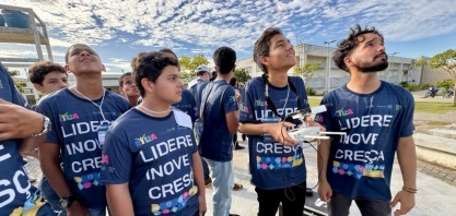 Usina Caeté: capacitação em pilotagem de drones aproxima juventude do setor agroindustrial