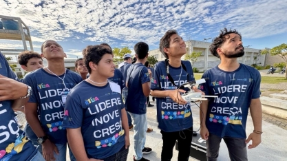 Usina Caeté: capacitação em pilotagem de drones aproxima juventude do setor agroindustrial