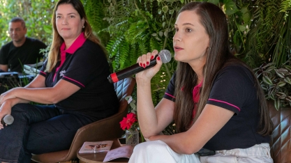 Beatriz Torres, RTV da Bayer, destaca a presença do Conexão Mulheres no Cana Substantivo Feminino