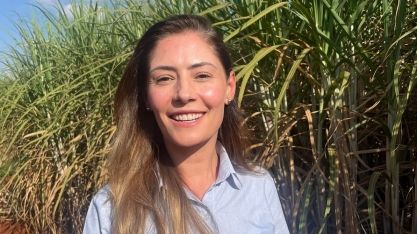 Tainá Sipos saiu do mundo dos grãos para o fascínio da cana-de-açúcar