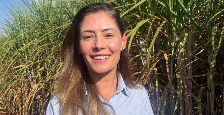 Tainá Sipos saiu do mundo dos grãos para o fascínio da cana-de-açúcar