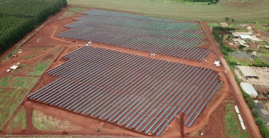 Usina solar fotovoltaica da GreenYellow em Padre Bernardo, Goiás | Foto Divulgação
