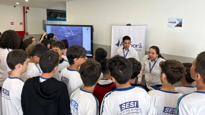 Araporã Bioenergia participa da Semana da Indústria do SESI/GO e aproxima alunos do universo da bioenergia