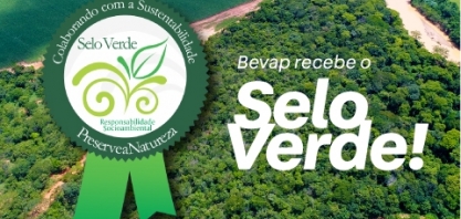 Bevap conquista o Selo Verde