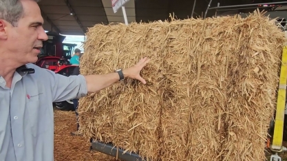 Massey Ferguson lança na Agrishow 2025 enfardadora MF 2234 com foco na na palha da cana-de-açúcar