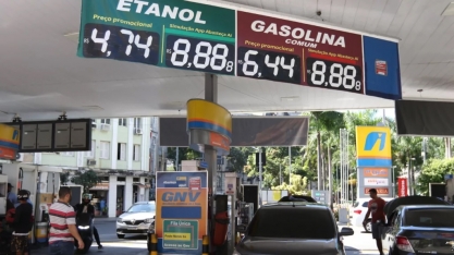 Etanol é mais competitivo que a gasolina em 5 estados, cai em 14 e no DF e sobe em 8, diz ANP
