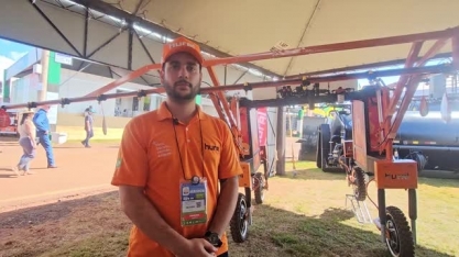 Hural leva à Agrishow 2025 pulverizador 100% autônomo e elétrico