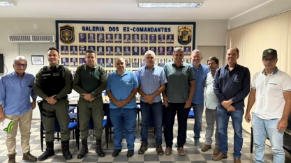 Combate a roubos: AFCP se reúne com comandantes PMs que atuam em áreas dos canaviais de Pernambuco