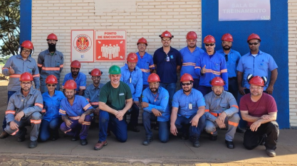 Treinamento da Brigada de Incêndio Industrial reúne 35 colaboradores na RAA