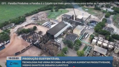 Usina Japungu é destaque na série “Paraíba Produtiva”, da TV Correio