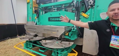 Grunner lança na Agrishow 2025 o ADS S, equipamento voltado à aspersão de sólidos