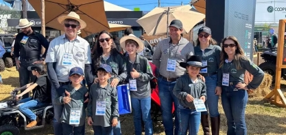 Família vai à Agrishow para incentivar filhos a 