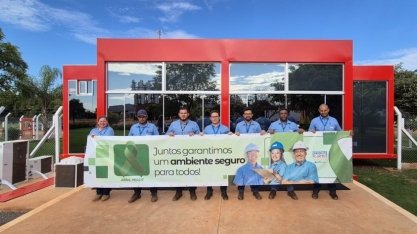 Usina Caeté: Abril Verde mobiliza colaboradores da Unidade Paulicéia em prol da segurança no trabalho