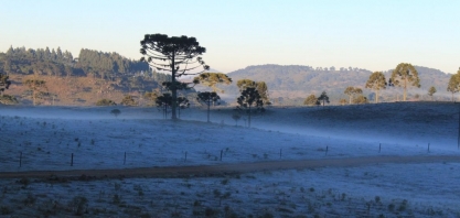 Massa de ar polar está chegando e deve derrubar temperaturas em 11 estados