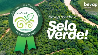 BEVAP é reconhecida com o Selo Verde por suas Práticas Sustentáveis