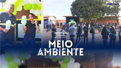 Setor de Meio Ambiente da Agropéu lidera iniciativas de educação ambiental na Semana do Meio Ambiente