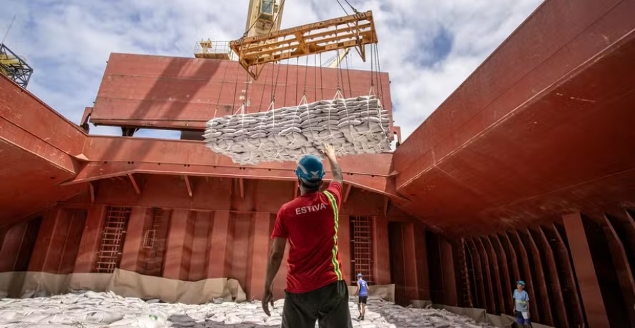 Segundo Carolina Hernandez, da VLI, indústria está demandando serviços logísticos, mesmo com baixa do açúcar em Nova York — Foto: Claudio Neves/Portos do Paraná