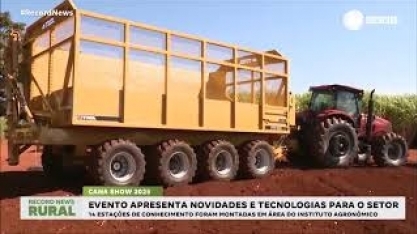 Nascimento do Cana Show-IAC 2025 foi registrado por muitas lentes, entre elas a da Record News