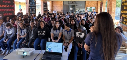 Agropéu promove palestra sobre reciclagem e promove ações de Educação Ambiental